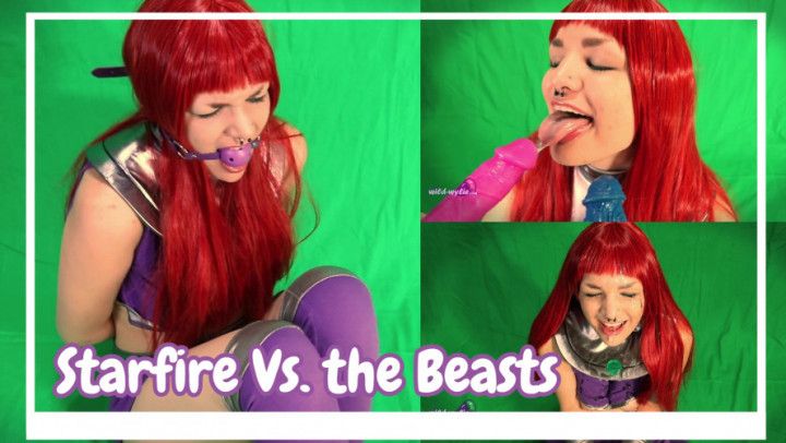 Starfire vs the Beasts