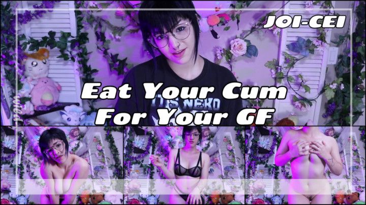 Eat Your Cum For Me-Gentle GFE CEI