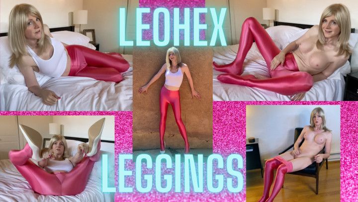 Jessica Presley in Leohex Leggings