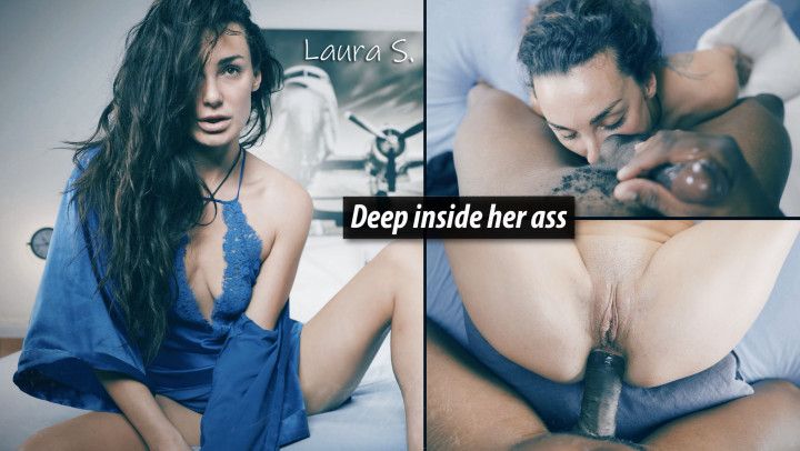 4K Deep inside the ass of a former catwalk model - Laura S