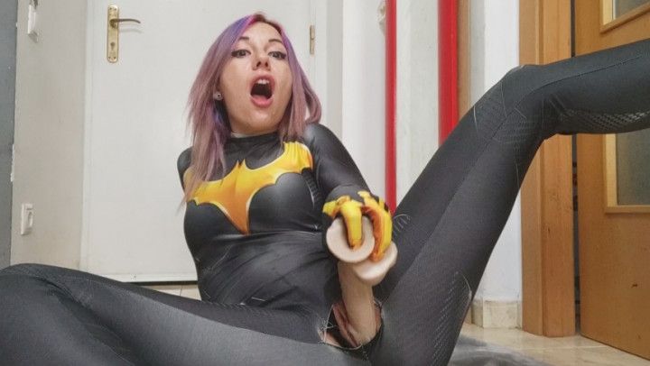 Batwoman Pantyhose SQUIRT