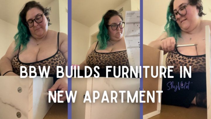 BBW Builds Furniture in New Apartment