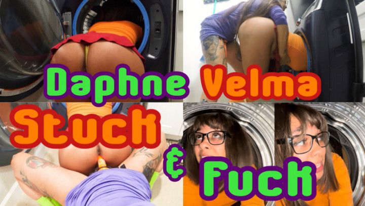 Daphne Velma Stuck + Fuck Strap On Cosplay