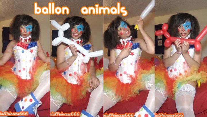 Happy Halloween ! Balloon Animals