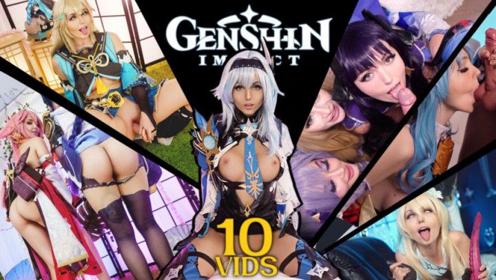 Genshin pack #1 - 10 vids