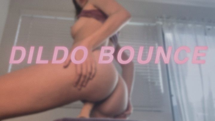 Bouncing On My Dildo