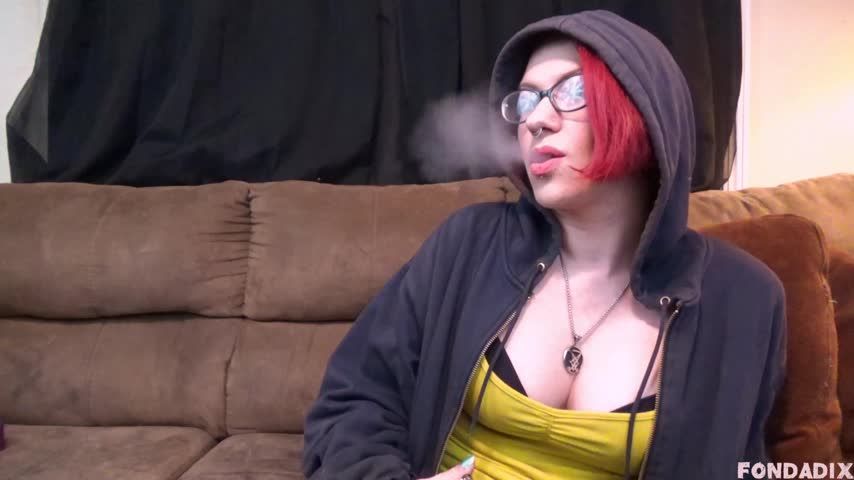 Cleavage-y smoke 'n cough