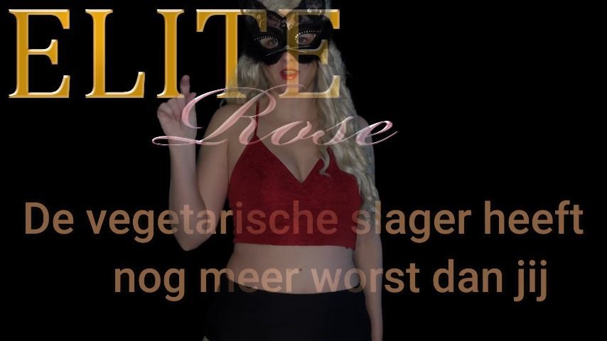 De vegetarische slager heeft meer worst