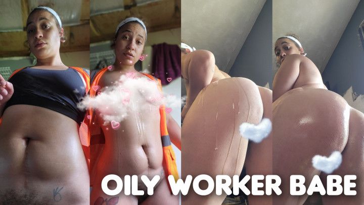 Oily Worker Babe Custom