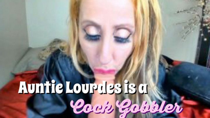 Auntie Lourdes Is a Cock Gobbler