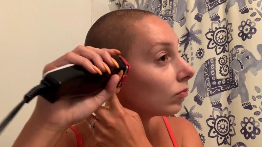 Trimming My Shaved Head