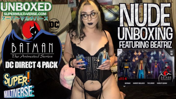 Batman The Animated Series 4 Pack NUDE Unboxing PREVIEW