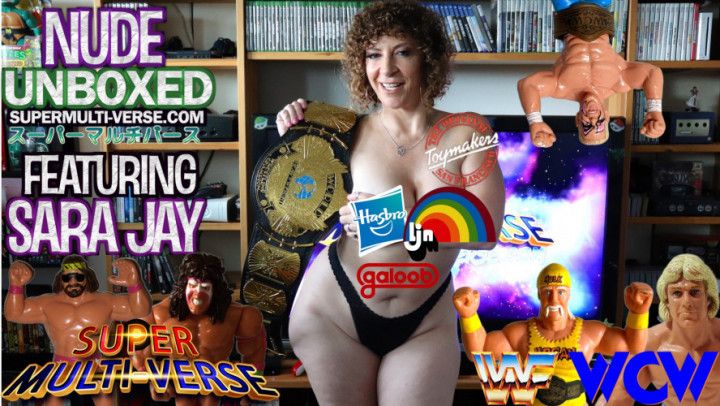 Sara Jay UnBoXeS Retro WWF &amp; WCW Toys NUDE