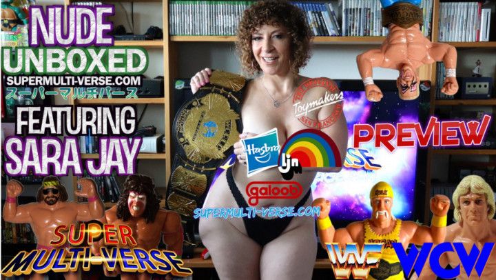 Sara Jay Nude UnBoxing WWF &amp; WCW Toys PREVIEW