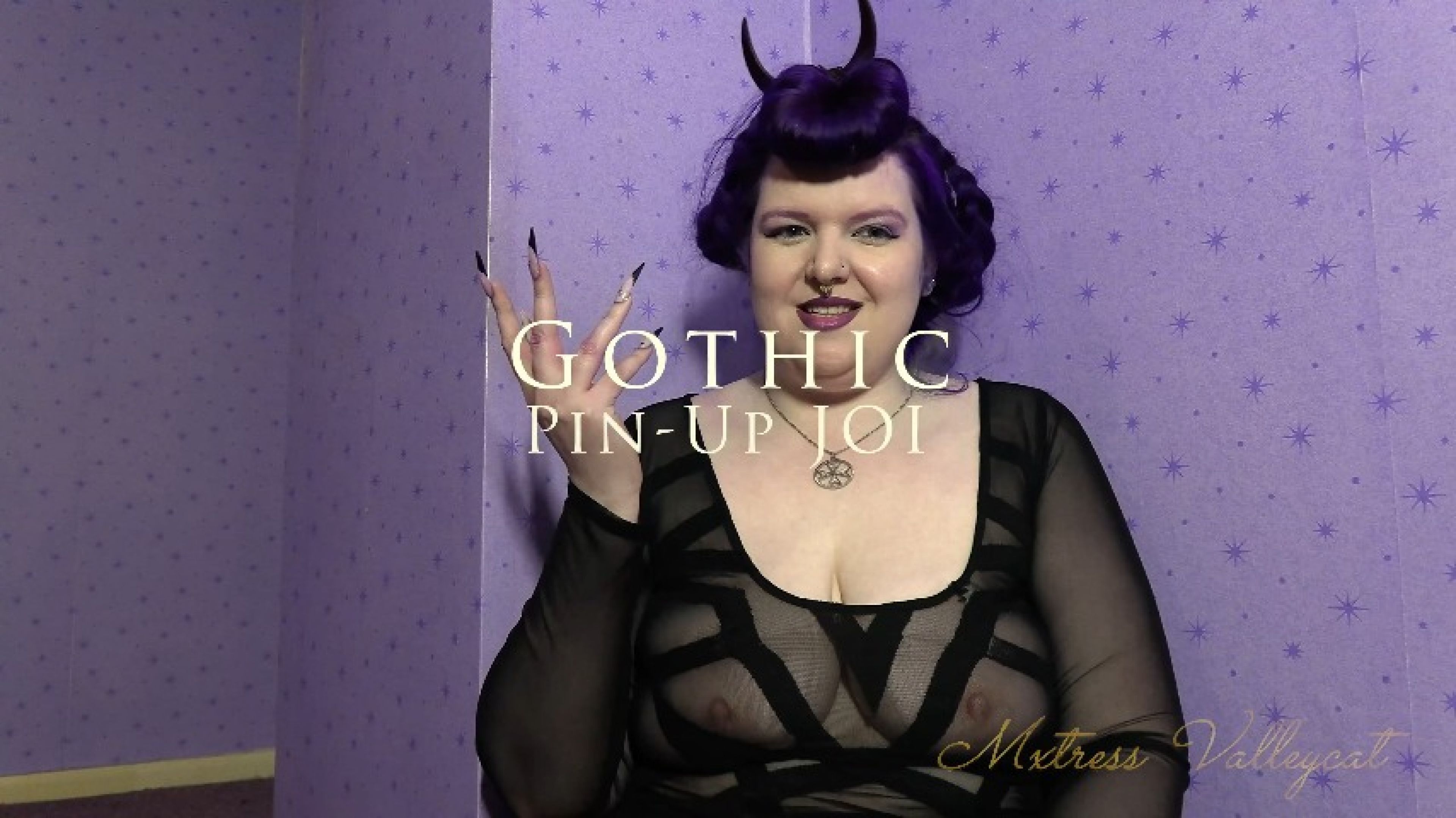 Gothic Pin Up JOI