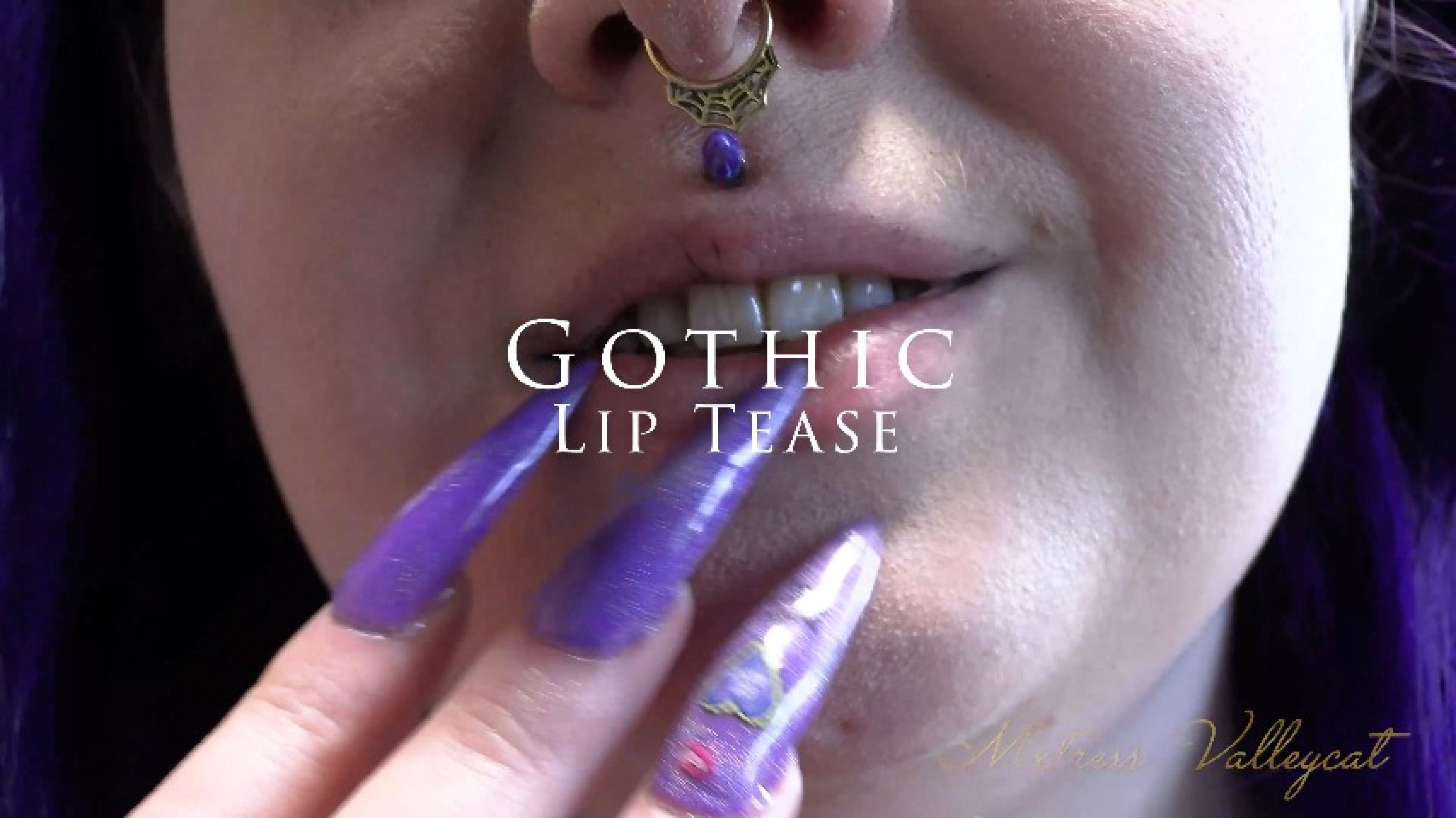 Gothic Lip Tease