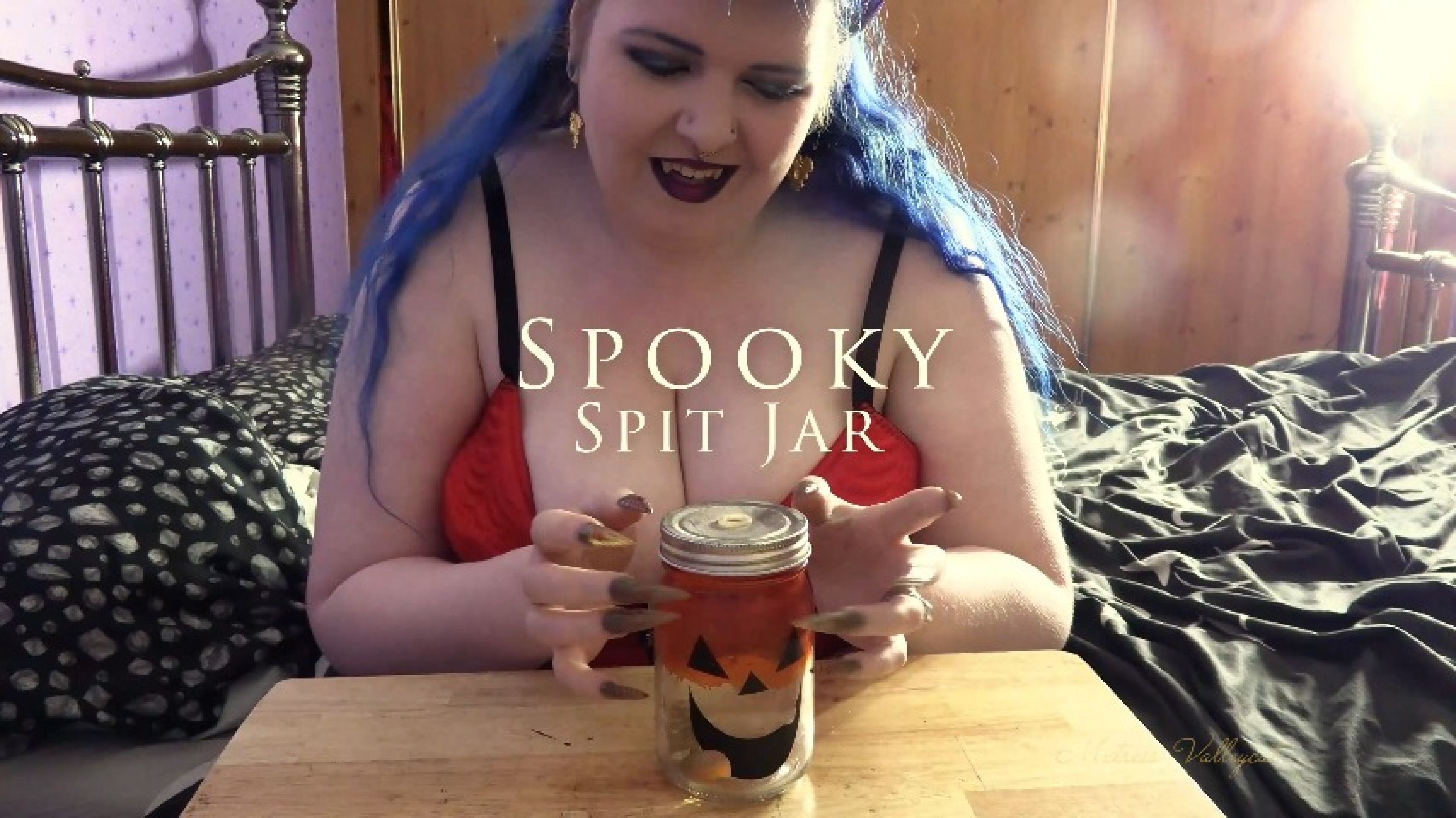 Spooky Spit Jar