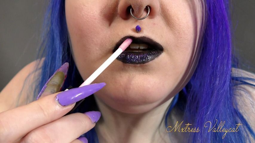 Black Lipstick Fetish