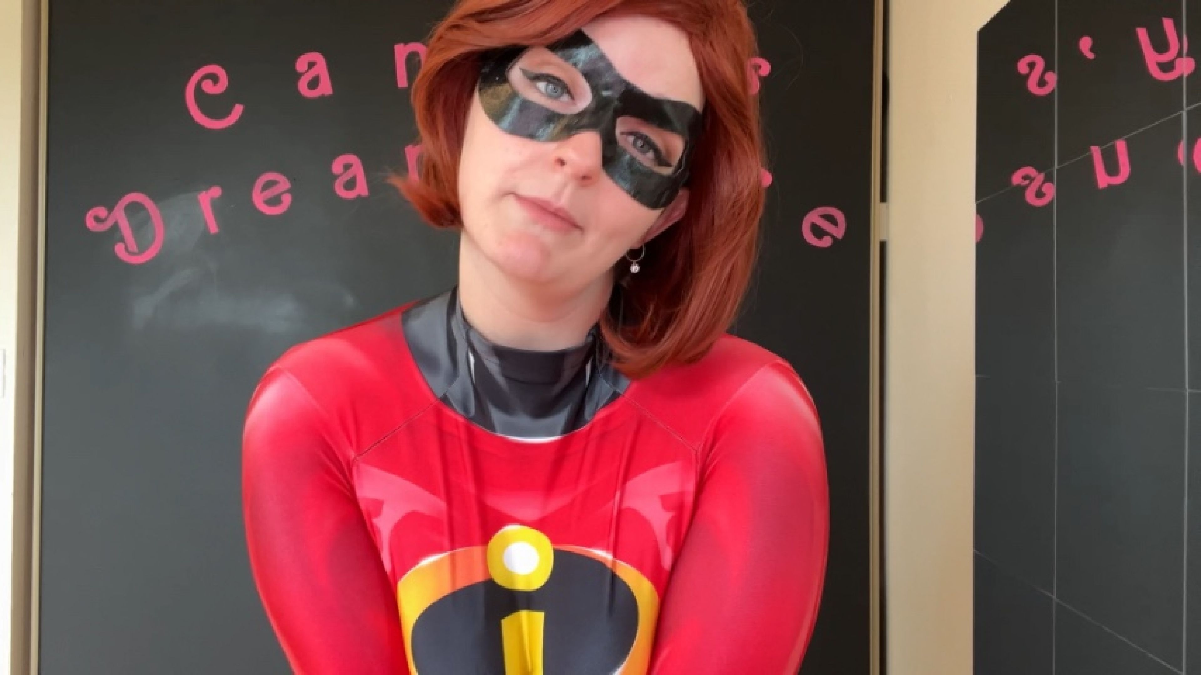 Mrs Incredible Strap On Tease