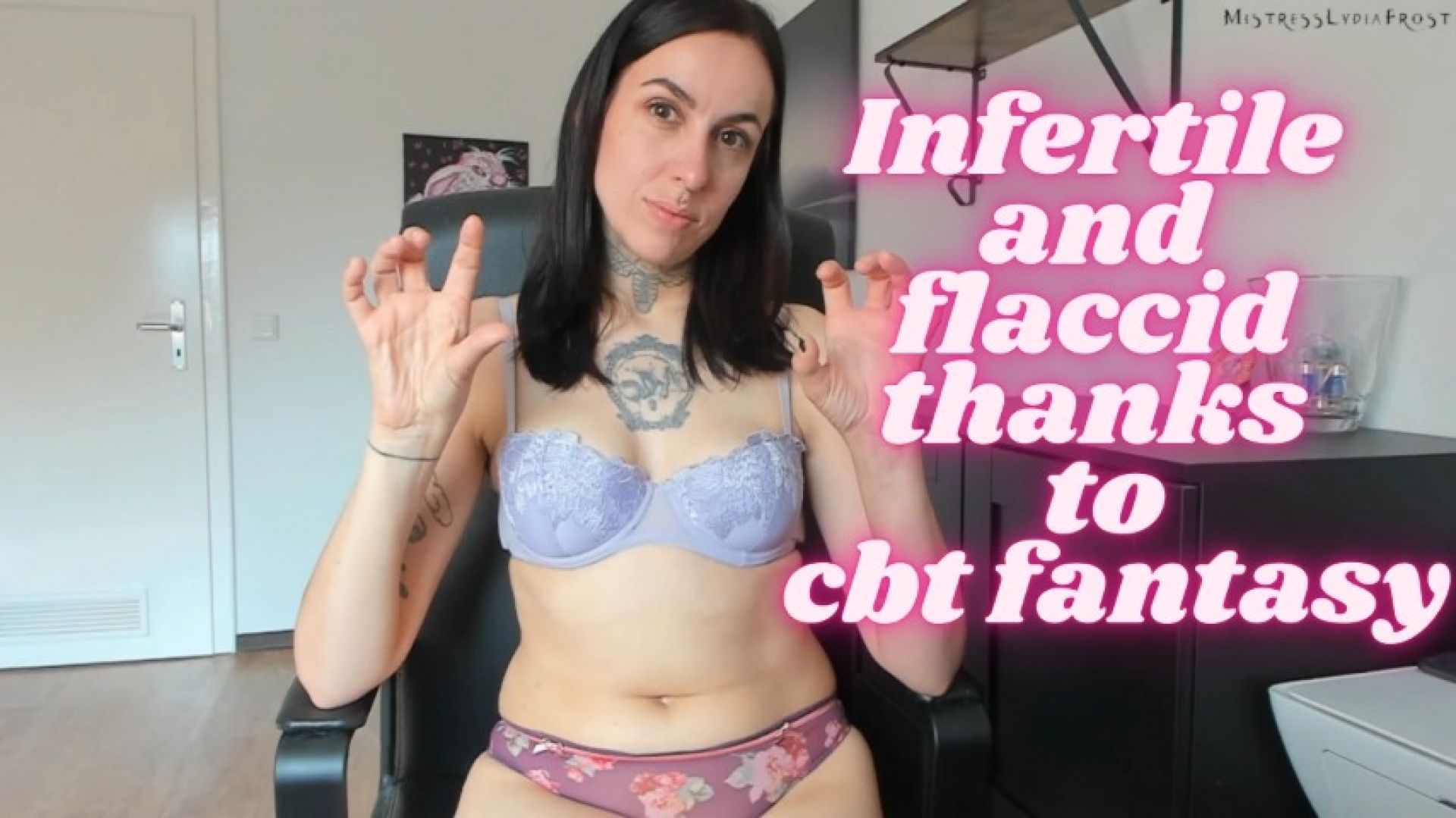 Infertile and flaccid thanks to cbt fantasy