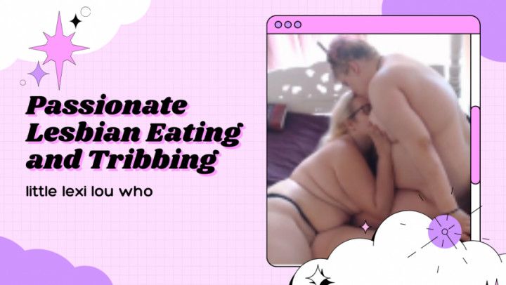Passionate Lesbian Eating Out +Tribbing