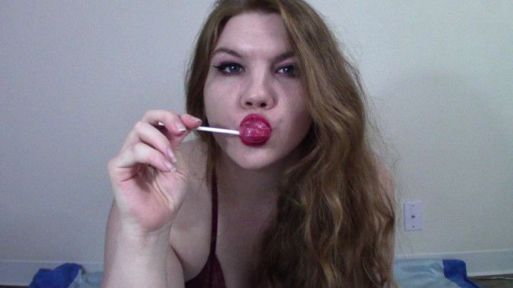 RedheadWunder: Red Lollipop