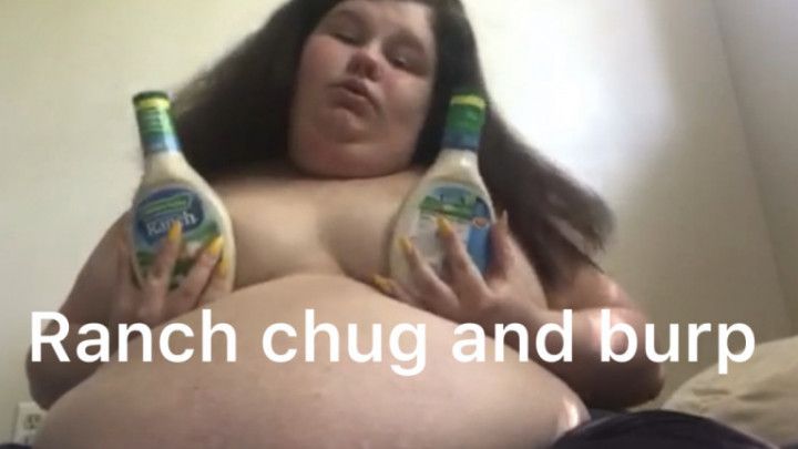 BBW Feedee Ranch Chug