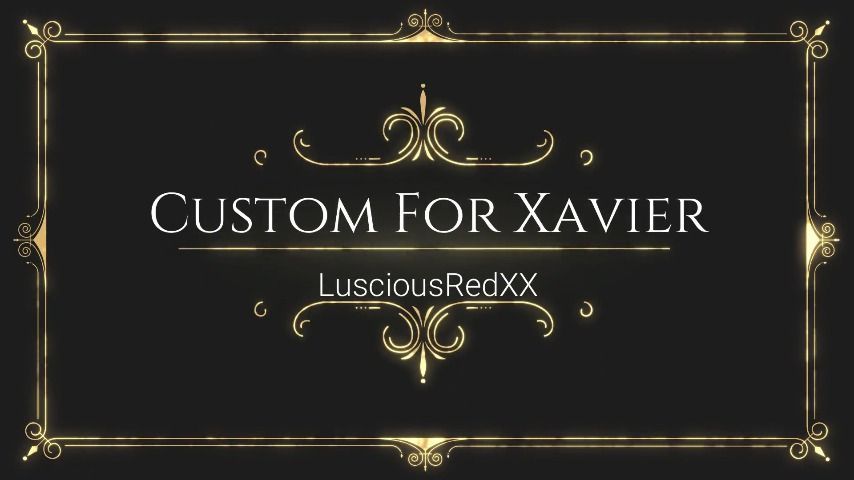 Custom For Xavier