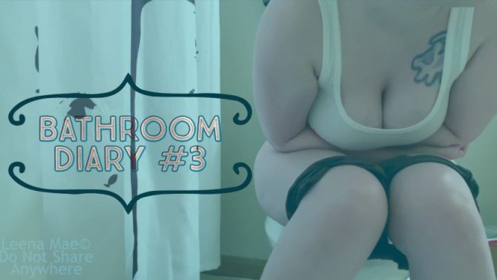 Bathroom Diary #3