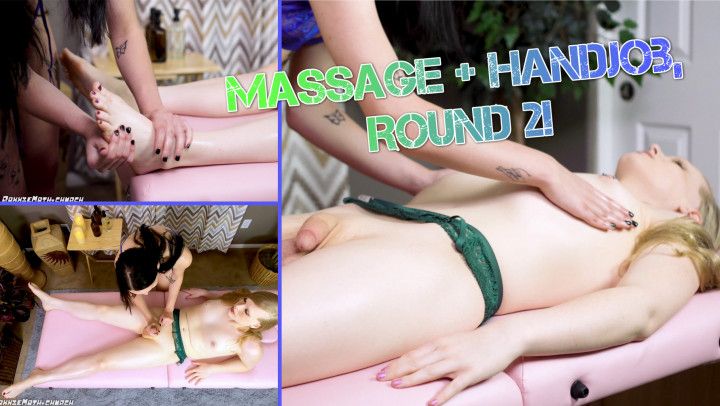 Oiled Up Massage and Handjob, Round 2