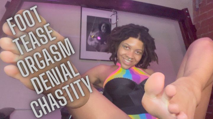 Foot Tease Orgasm Denial Chastity