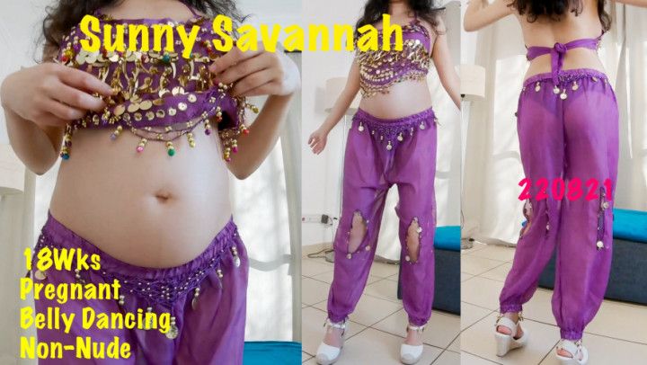 18 Wks Pregnant - Non Nude Belly Dancing