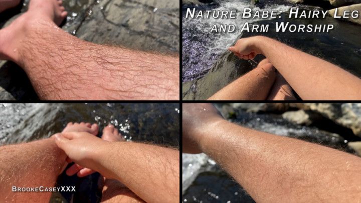 Nature Babe: Hairy Leg and Arm Worship