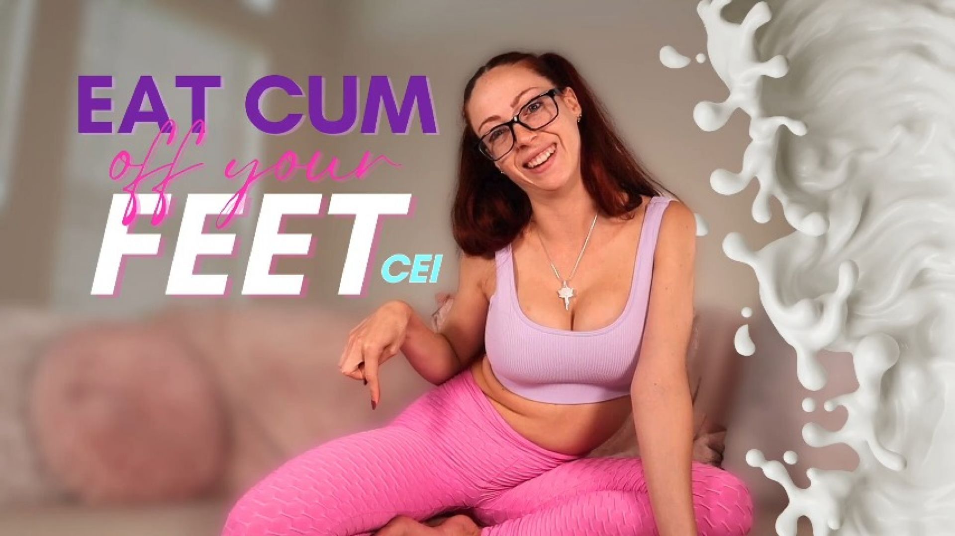 Eat Cum off your Feet CEI JOI