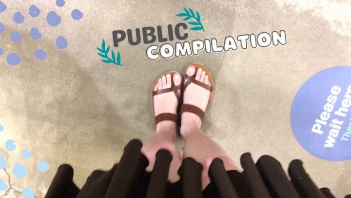 My Pretty Feet in Public