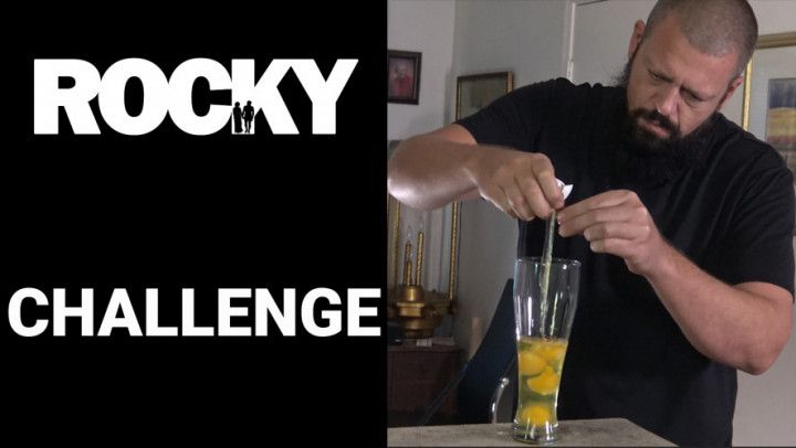 The Rocky 5 Raw Egg Challenge