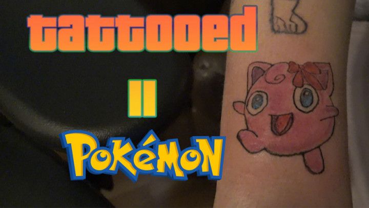 tattooed 11 - Jiggly Puff Pokemon Tattoo