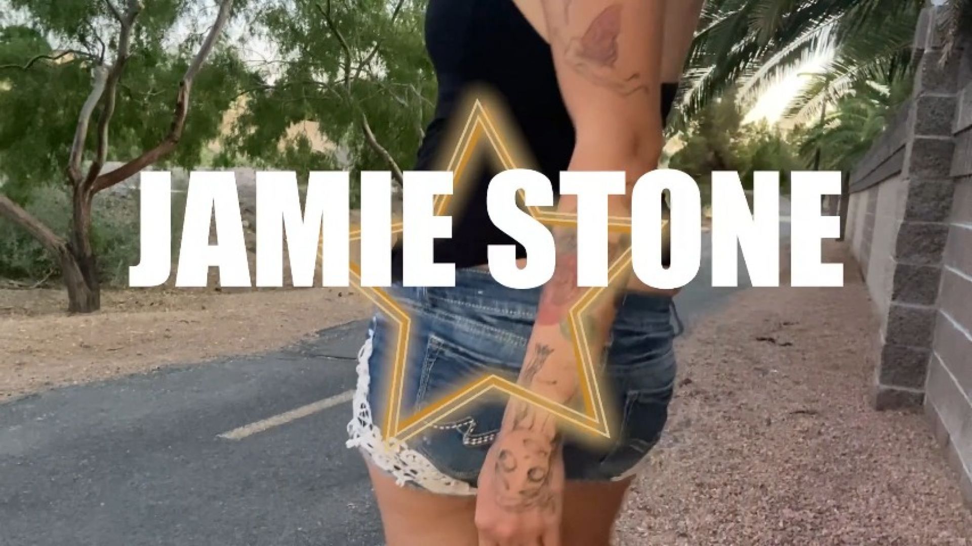 Bike Path Girl Gives Jamie Stone a Blowjob