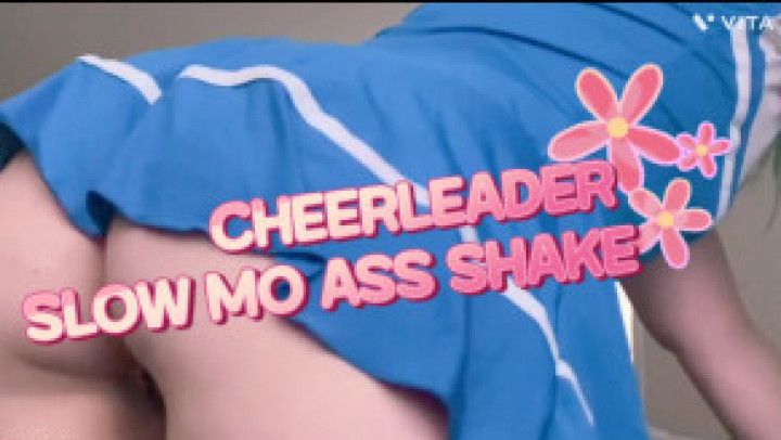 Cheerleader slowmo ass shake