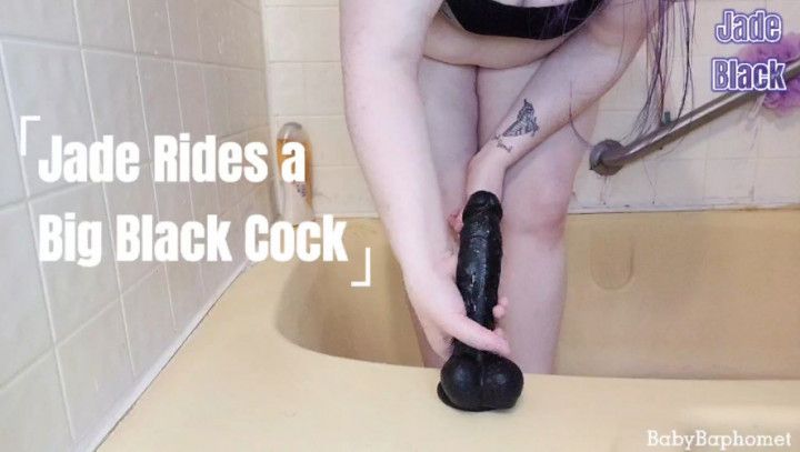 Jade Rides a Big Black Cock