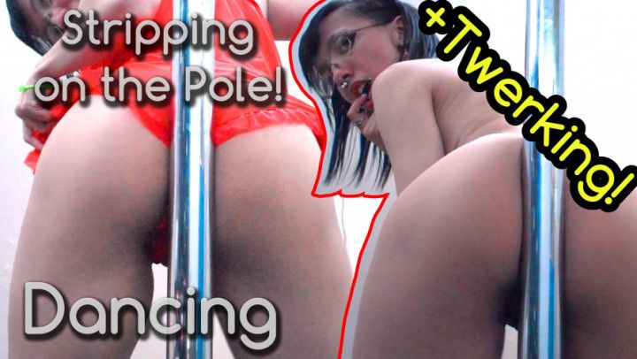 Clothed 2 Nude Pole Strip Dance Twerking