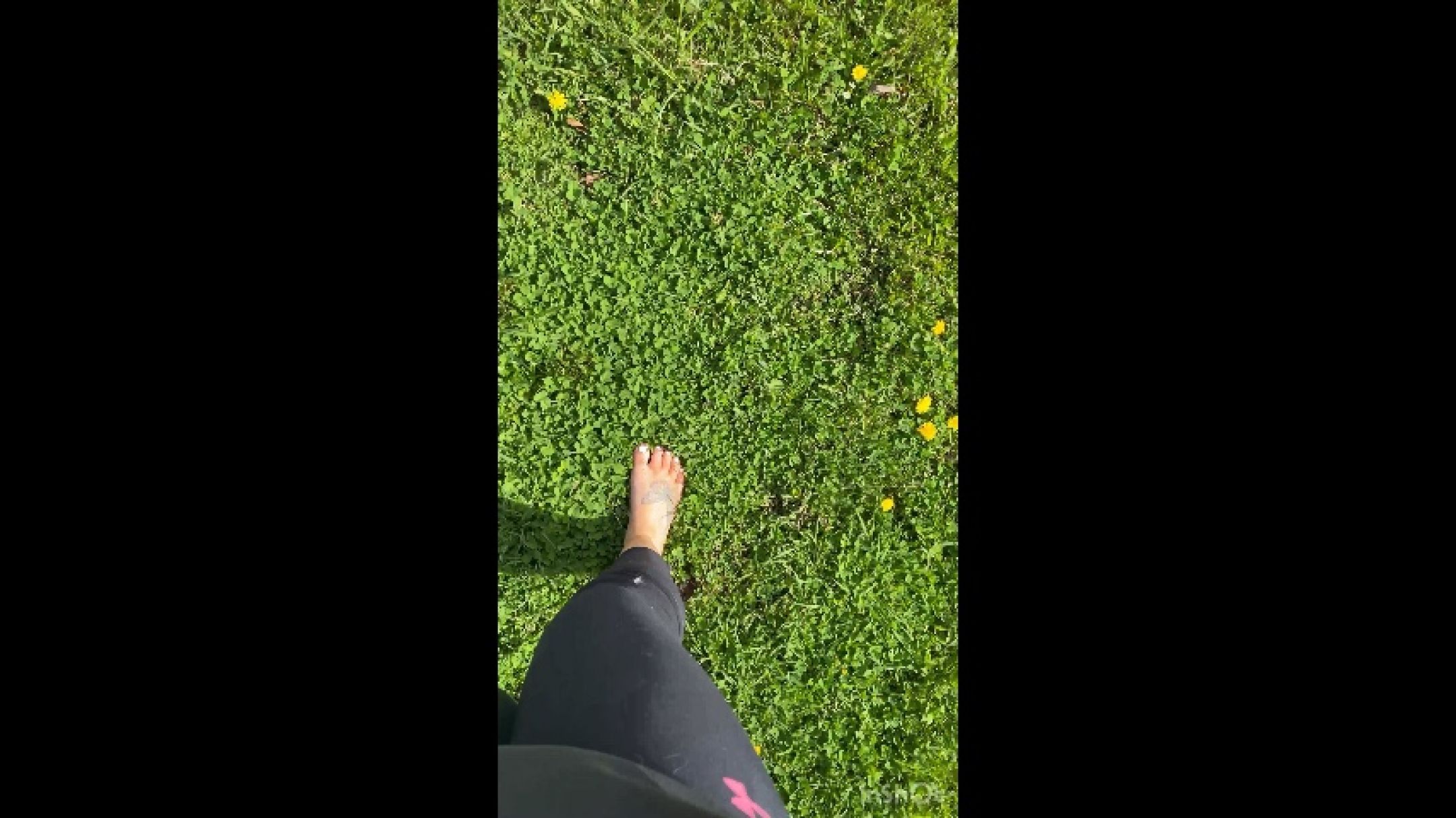 Barefoot walk  asmr