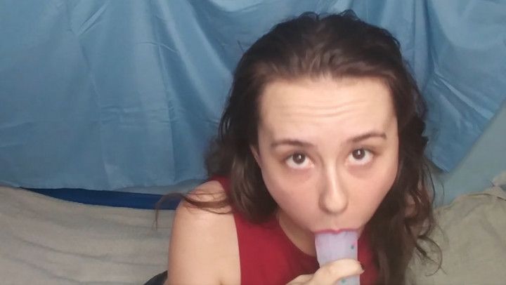 Blowing You While Your GF Watches