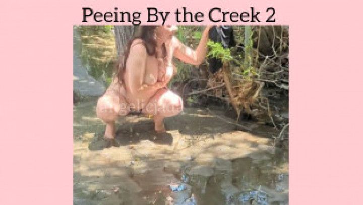 Peeing By the Creek 2 Pissing Outdoors