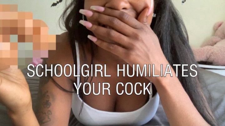 Schoolgirl Humiliates Your Cock