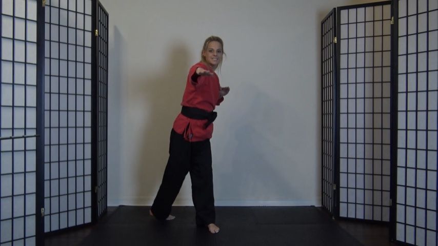 ROXIE RAE DOES KARATE