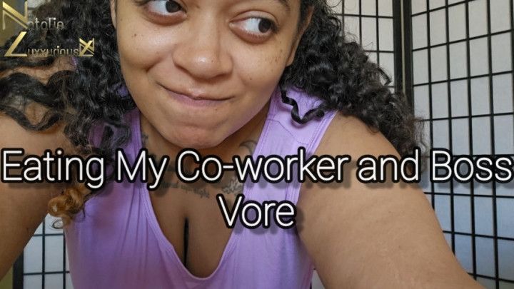 Eating My Coworker and Boss Vore Fantasy