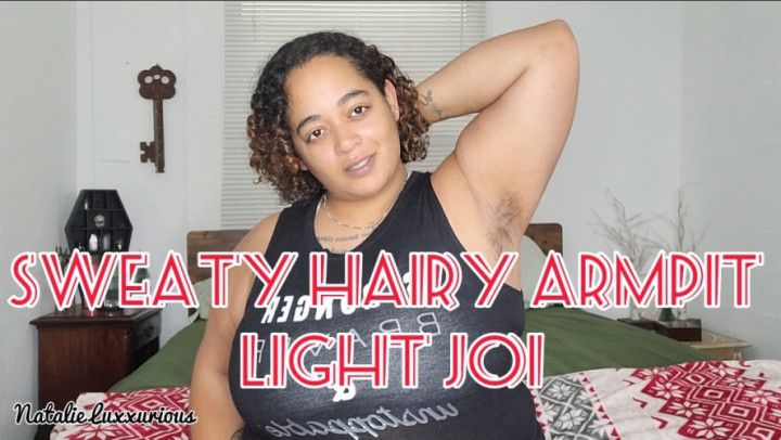 Sweaty Hairy Armpit JOI