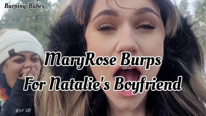 MaryRose burps for my Bf