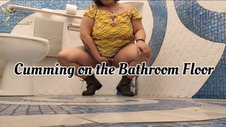 Cumming on the Bathroom Floor